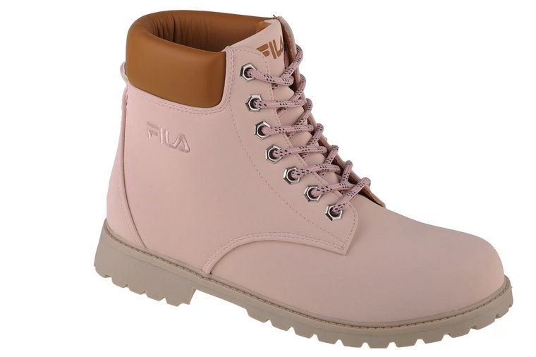 Fila Wmn Maverick Mid FFW0219-40009, Damskie, Różowe, trapery, skóra syntetyczna, rozmiar: 36