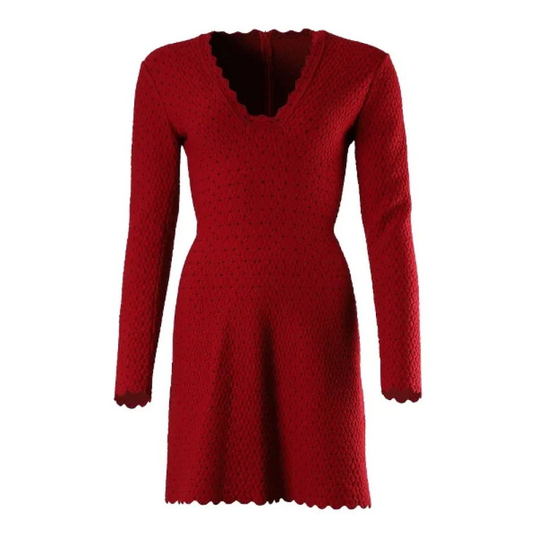 Pre-owned Wool dresses Alaïa Pre-owned