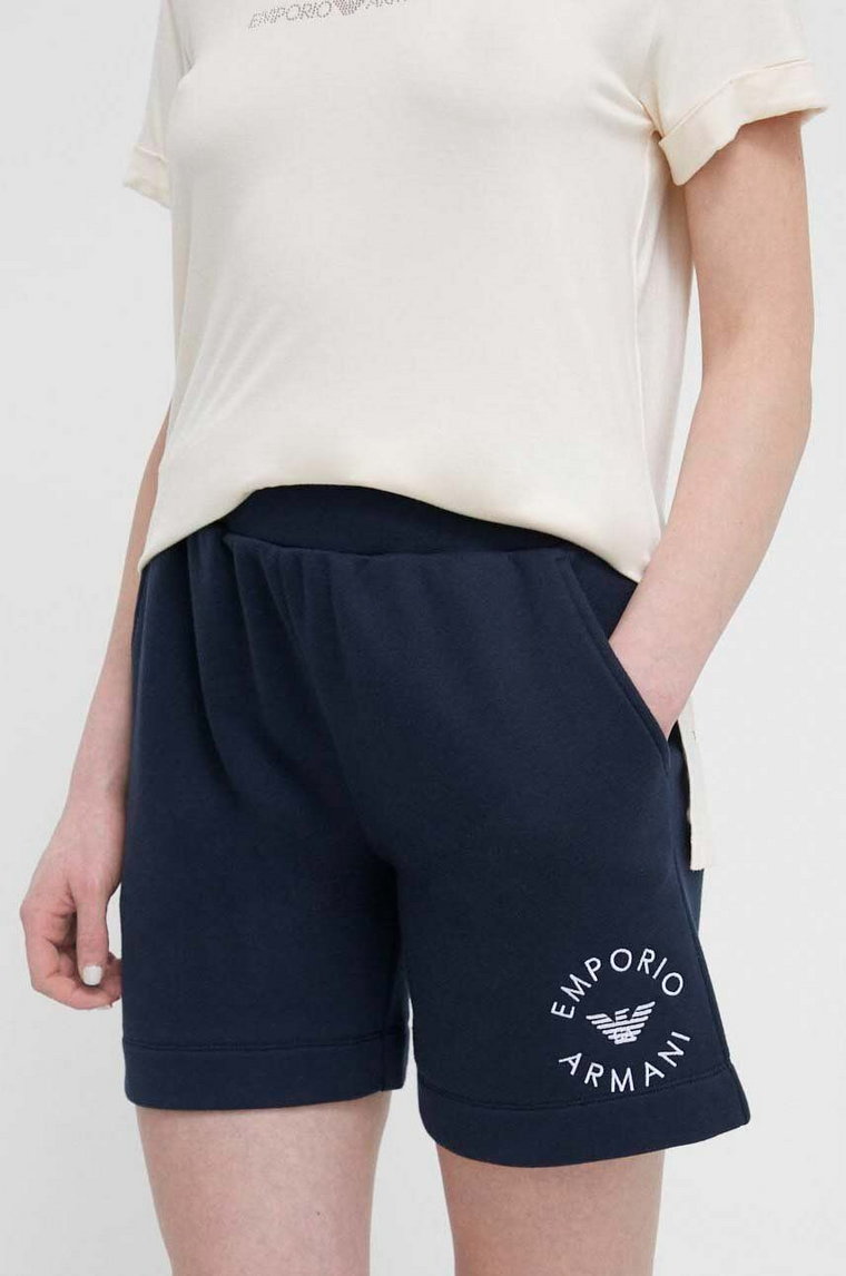 Emporio Armani Underwear szorty plażowe kolor granatowy 262228 4R320