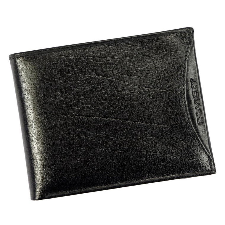 Skórzany męski portfel Rovicky 1567-03-BOR RFID