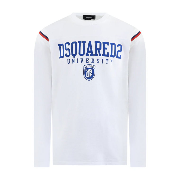 Premium Crew Neck Sweatshirt dla Mężczyzn Dsquared2