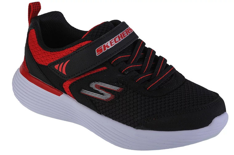 Skechers Go Run 400-Darvix 405102L-BKRD, Dla chłopca, Czarne, buty sneakers, przewiewna siateczka, rozmiar: 32