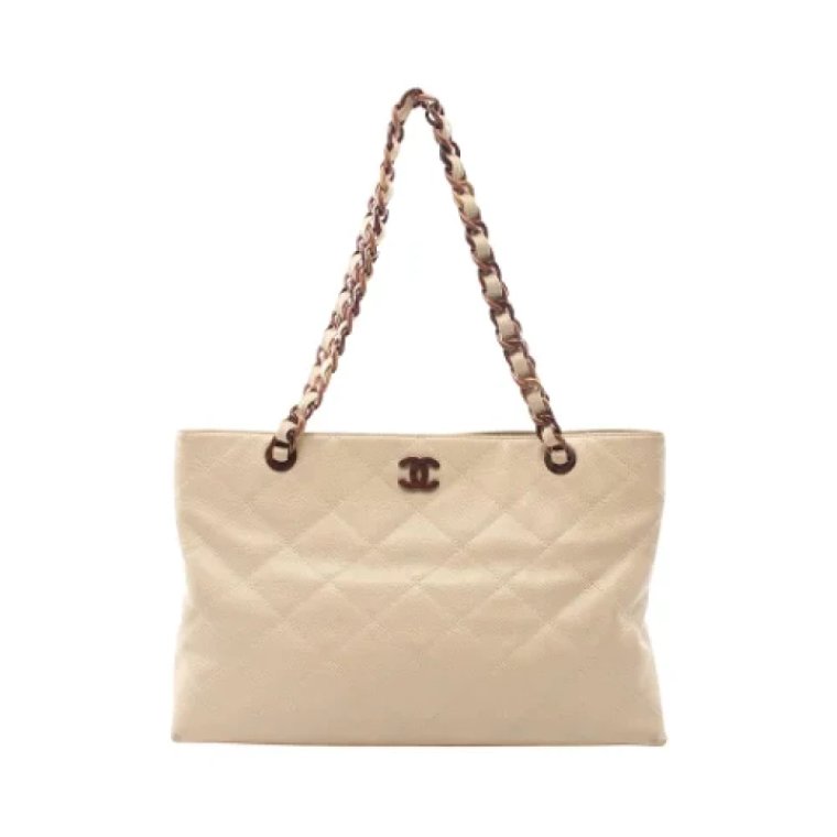 Pre-owned Leather totes Chanel Vintage