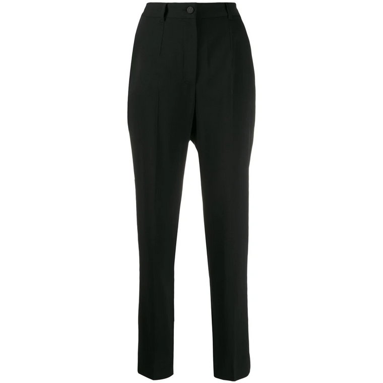 Szmaragdowe Click Slim Fit Spodnie Dolce & Gabbana