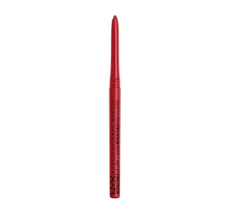 NYX PROFESSIONAL MAKEUP RETRACTABLE LIP LINER KONTURÓWKA DO UST 11 RED