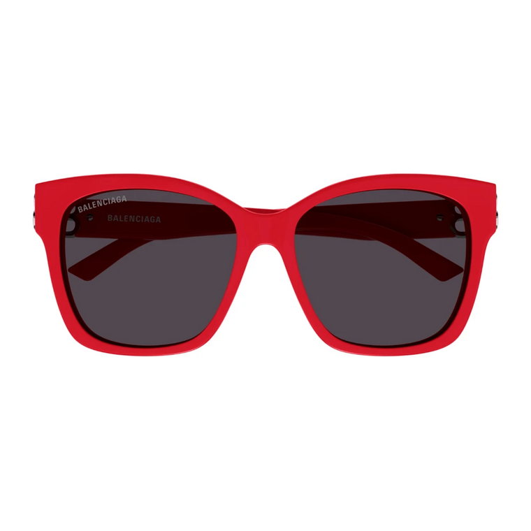 Czerwone Ss23 Okulary Przeciwsłoneczne Damskie Balenciaga