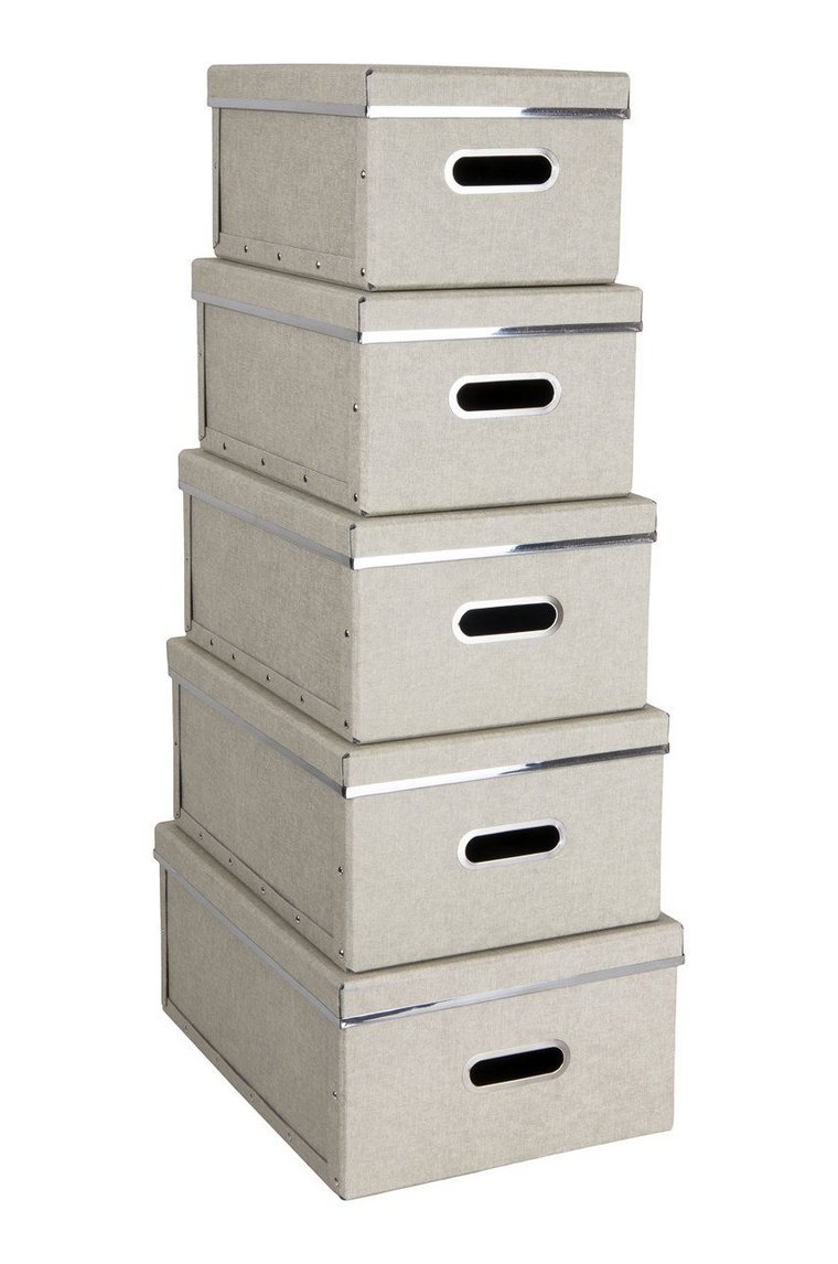 Bigso Box of Sweden zestaw pudełek do przechowywania Joachim (5-pack)