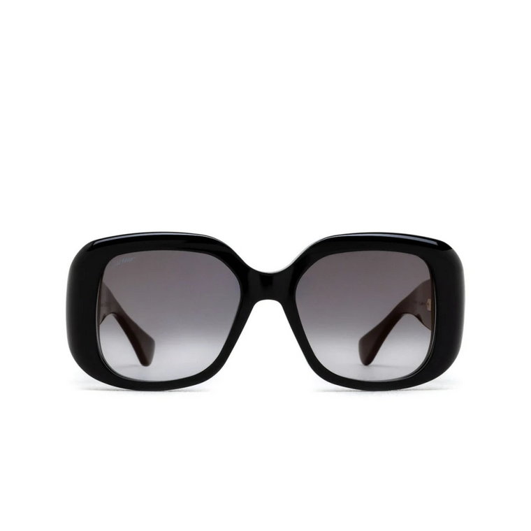 Czarne Okulary Przeciwsłoneczne Ct0471S 001 Styl Cartier