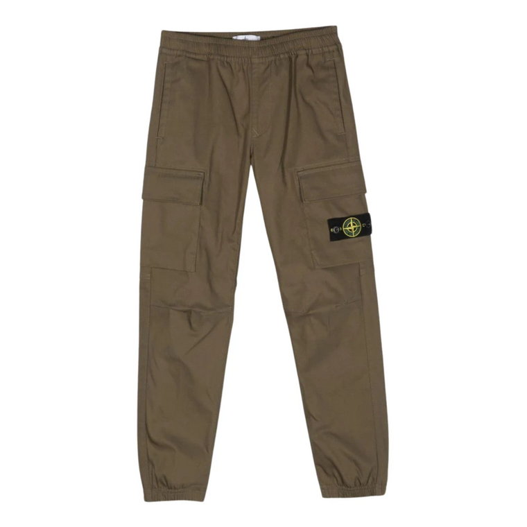 Spodnie Cargo Zielone Stone Island