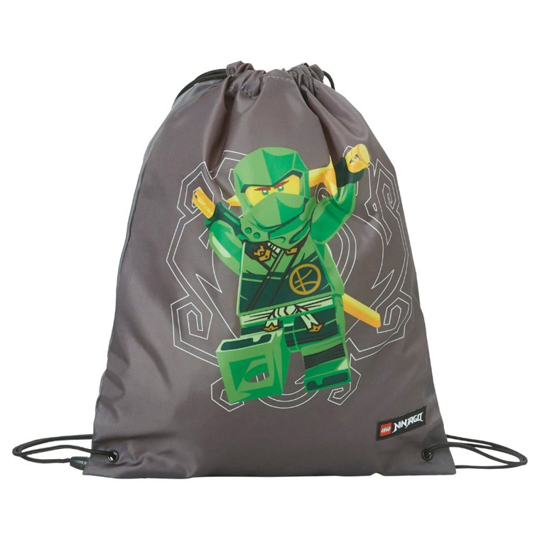 LEGO Ninjago Gymsack 20286-2408, szary Worek, pojemność: 4 L