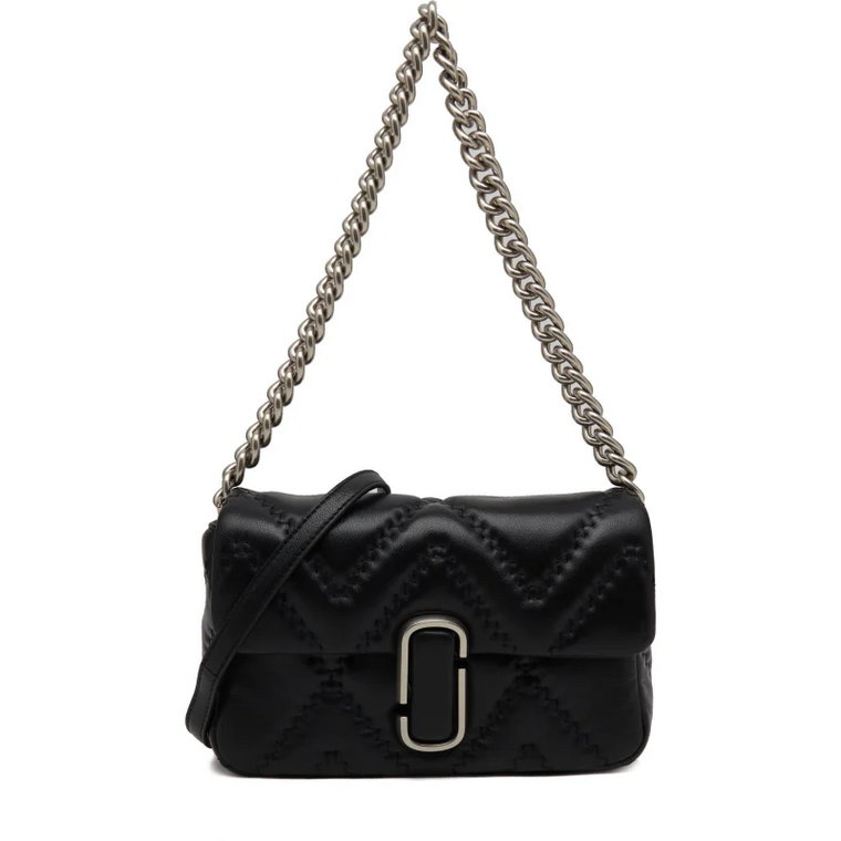 Marc Jacobs Skórzana torebka na ramię THE QUILTED J MARC