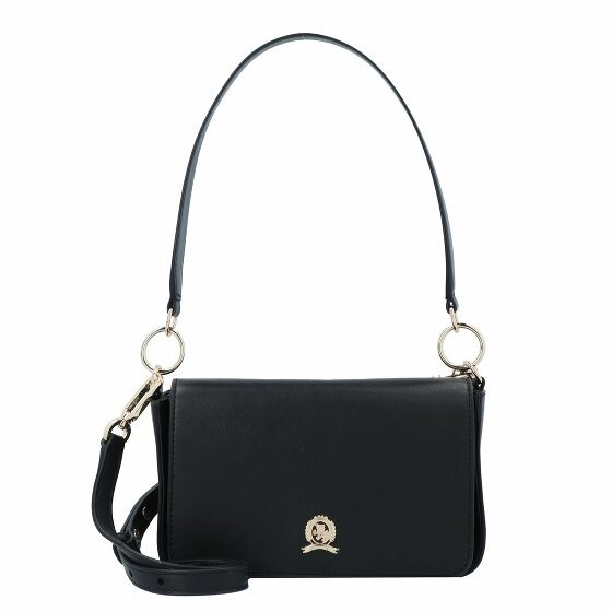 Tommy Hilfiger Crest Torba na ramię Skórzany 21.5 cm black