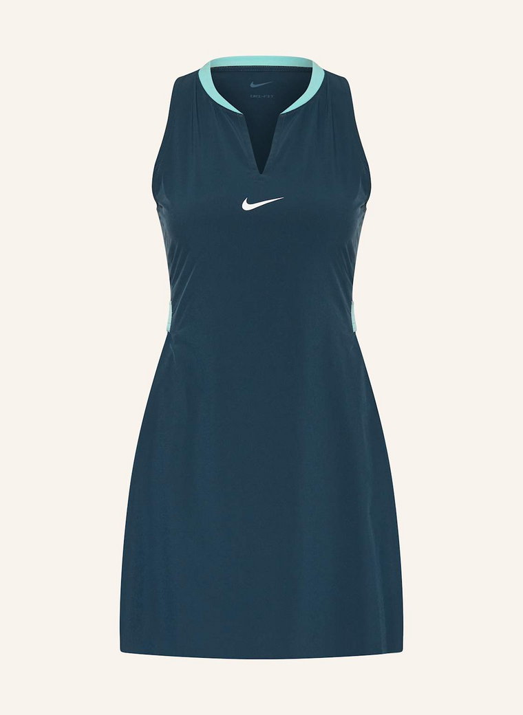 Nike Sukienka Tenisowa Court Dri-Fit Club blau