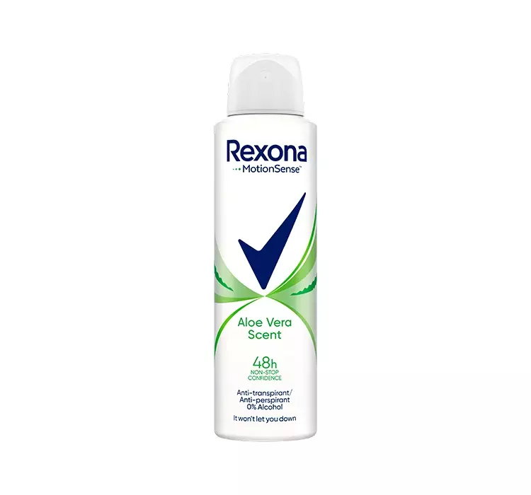 REXONA ALOE VERA ANTYPERSPIRANT W AEROZOLU DLA KOBIET 150ML