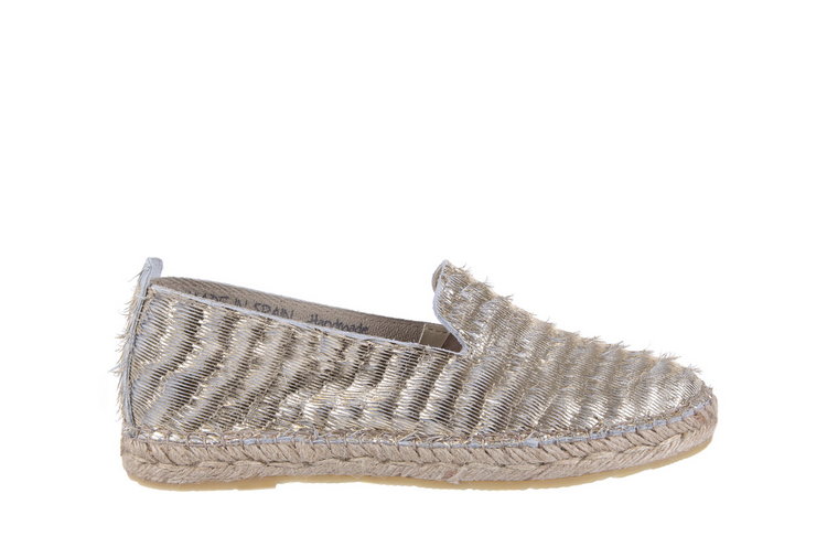 Espadryle Bayla-115 107730 Oro, Złoty, Materiał