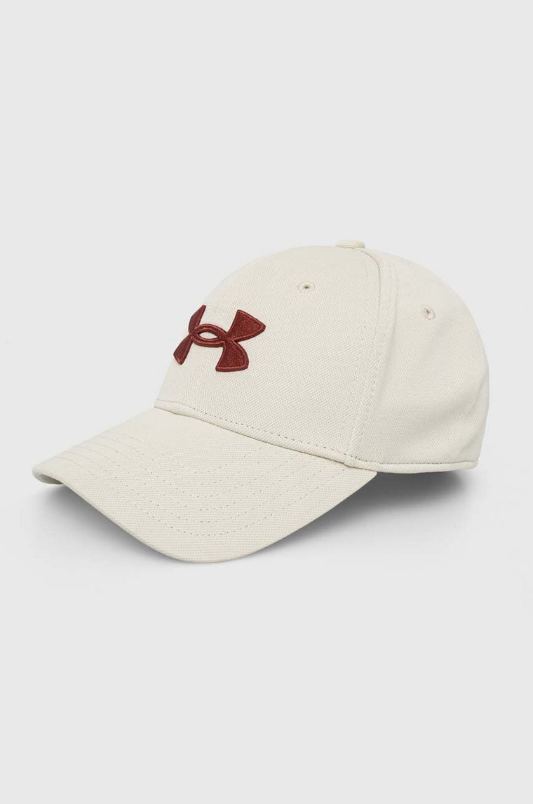 Under Armour czapka z daszkiem kolor zielony z aplikacją 1376700