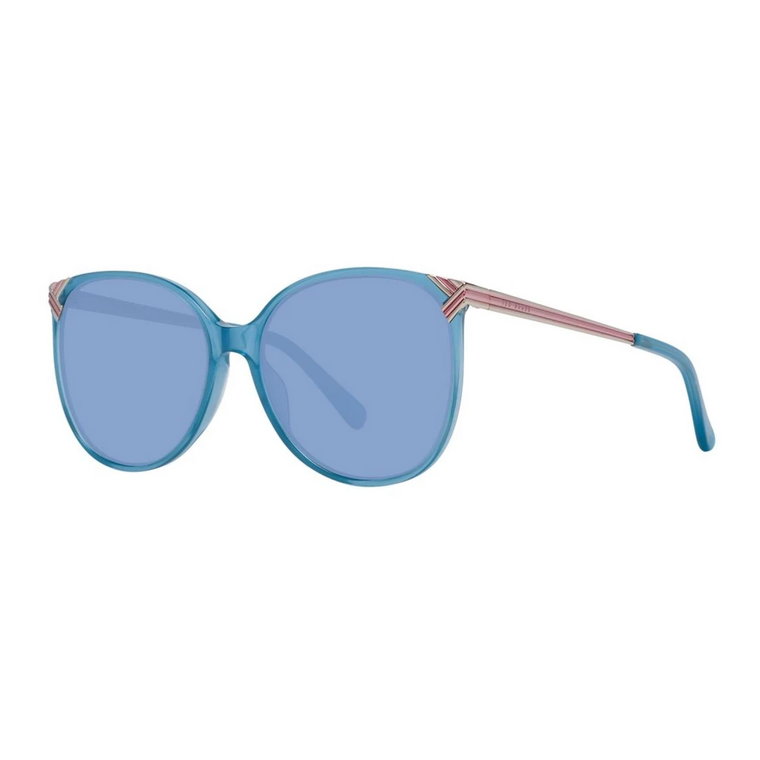 Niebieskie Okulary Motylek UV Ochrona Ted Baker