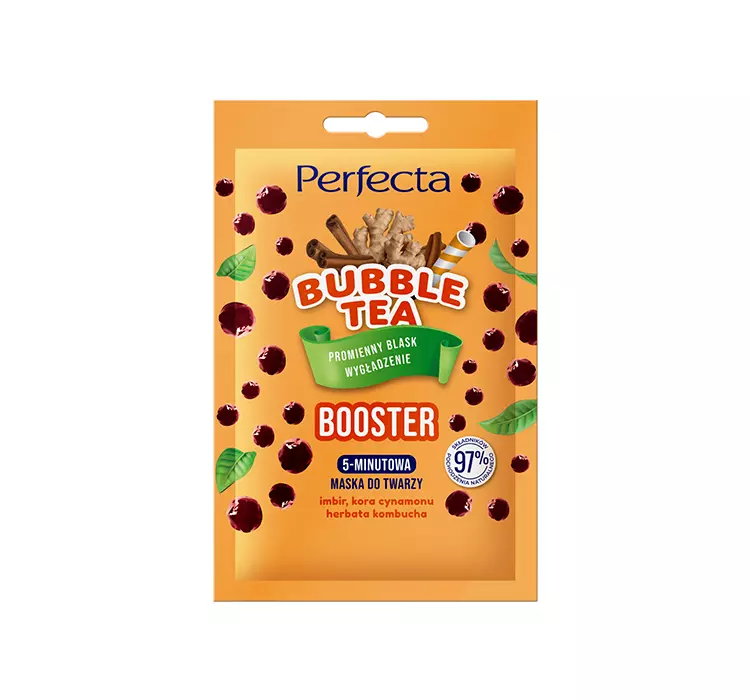 PERFECTA BUBBLE TEA BOOSTER 5-MINUTOWA MASKA DO TWARZY 10ML