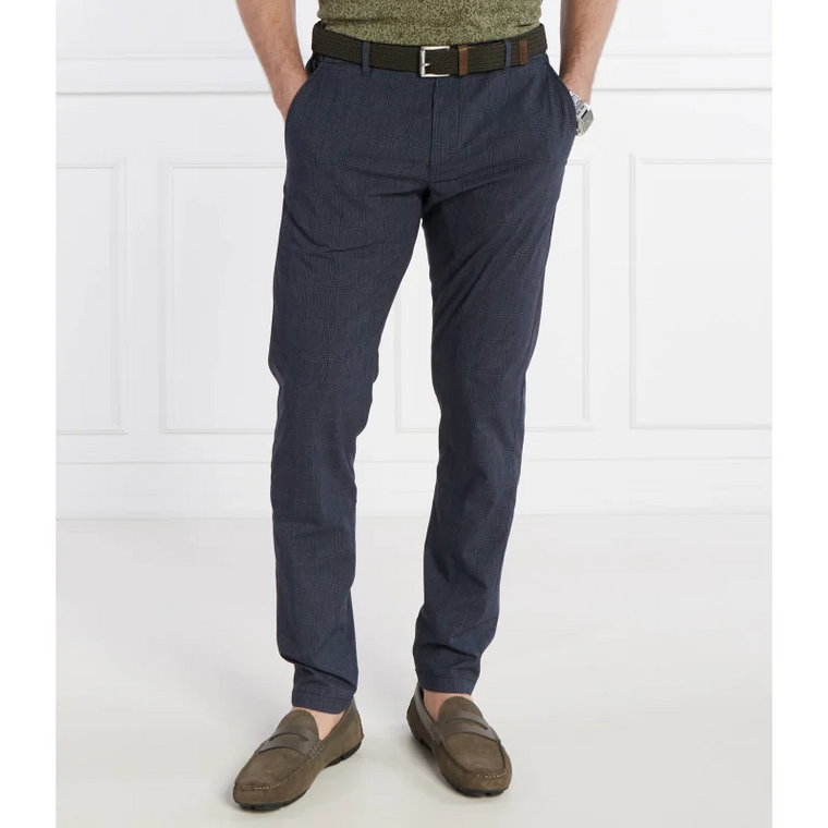 Joop! Jeans Spodnie chino Maxton | Regular Fit | z dodatkiem lnu