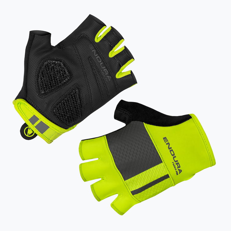 Rękawiczki rowerowe męskie Endura FS260-Pro Aerogel hi-viz yellow