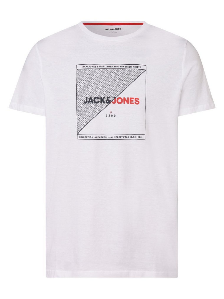 Jack & Jones - T-shirt męski  JJRalf, biały