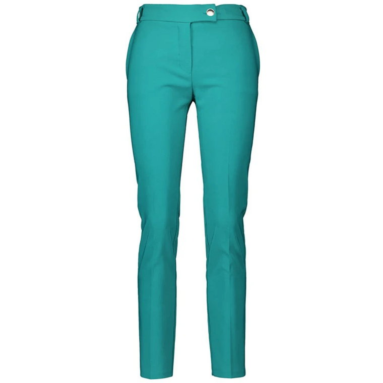 Eleganckie Zielone Spodnie Rinascimento