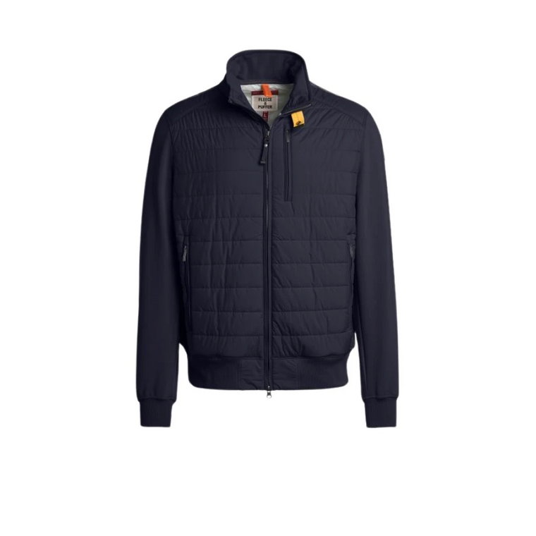 Navy Blue Elegancka Kurtka Letnia Parajumpers