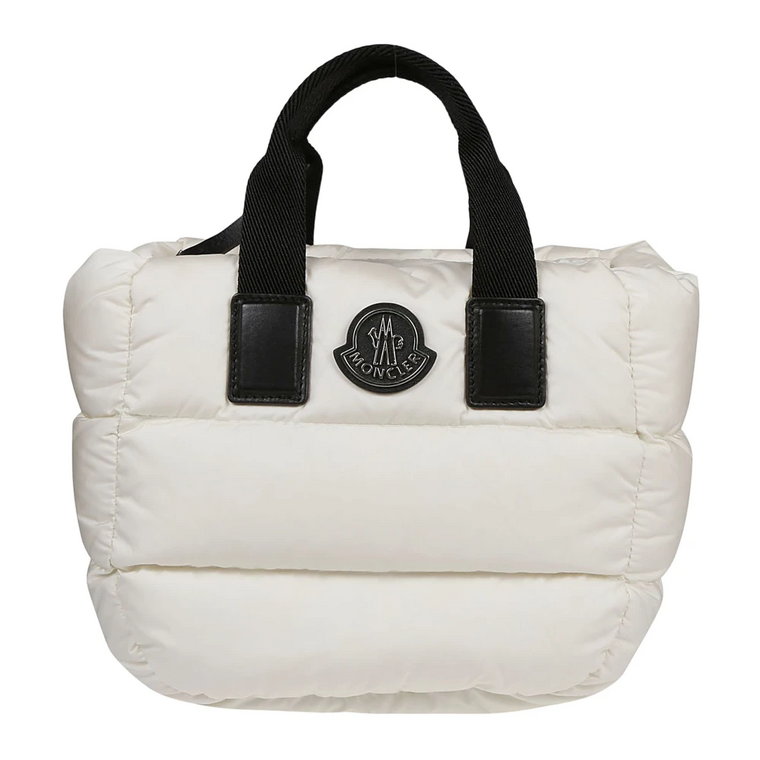 Bianco Neve Mini Caradoc Tote Bag Moncler