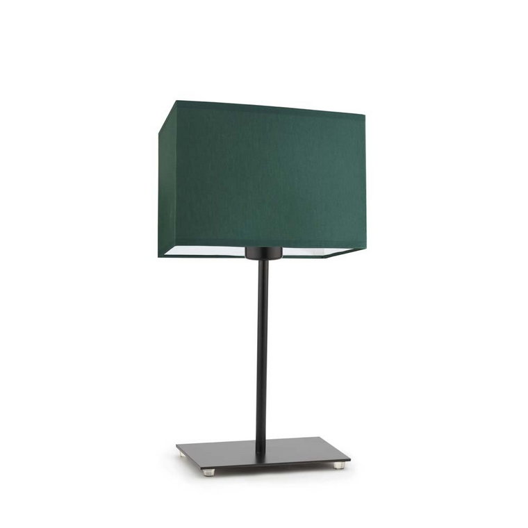 Lampka nocna LYSNE Amalfi, 60 W, E27, zieleń butelkowa/czarna, 40x20 cm