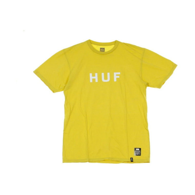 Essentials Logo Tee Sauterne Streetwear HUF