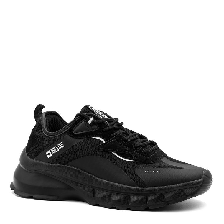 Czarne sneakersy BIG STAR BSKK274056