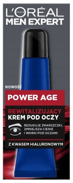 L'oreal Men Expert Power Age, Krem pod oczy, 15ml