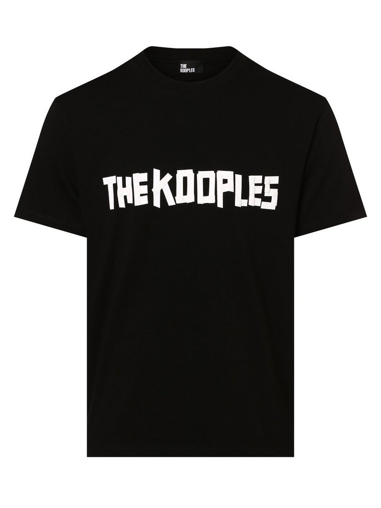 The Kooples - T-shirt męski, czarny