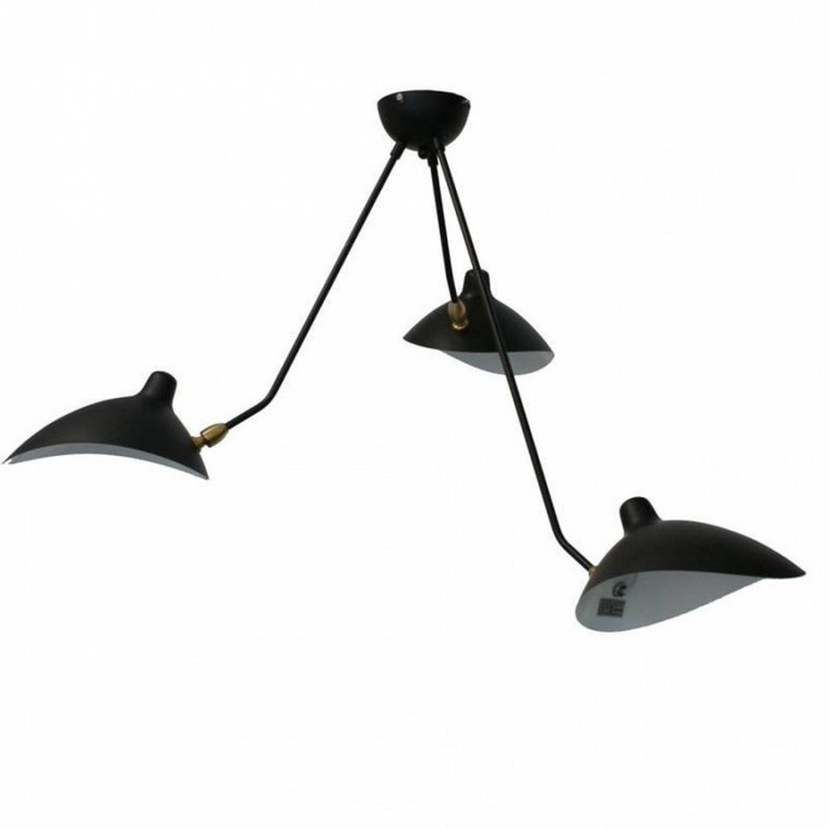 Lampa wisząca crane-3p czarna kod: P8703