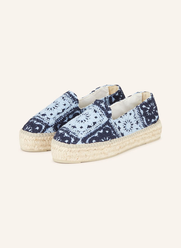 Manebí Espadryle blau