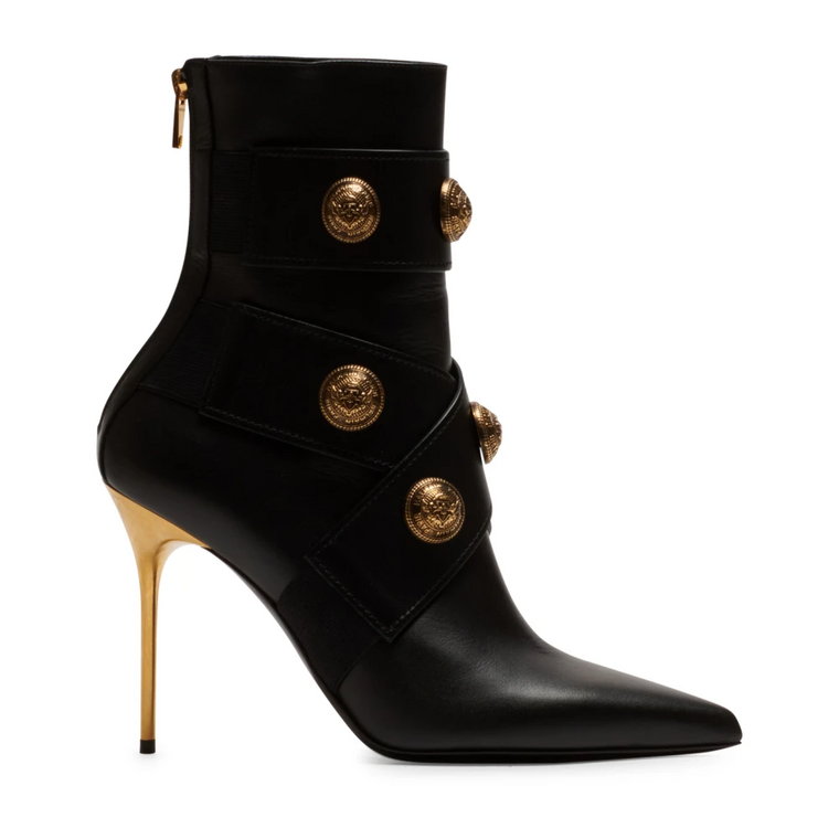 Alma leather ankle boots Balmain