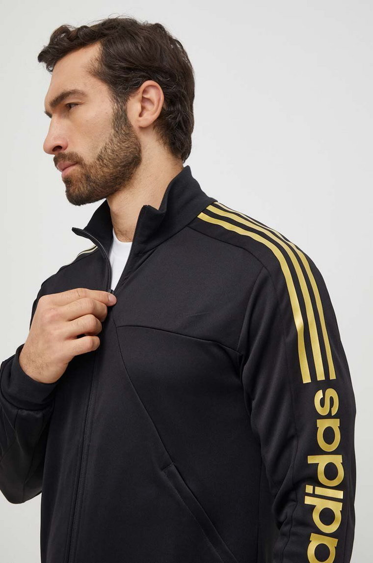 adidas bluza TIRO męska kolor czarny z nadrukiem IM2920