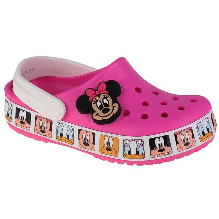 Klapki Crocs Fl Minnie Mouse Band Clog T Jr 207720-6QQ różowe