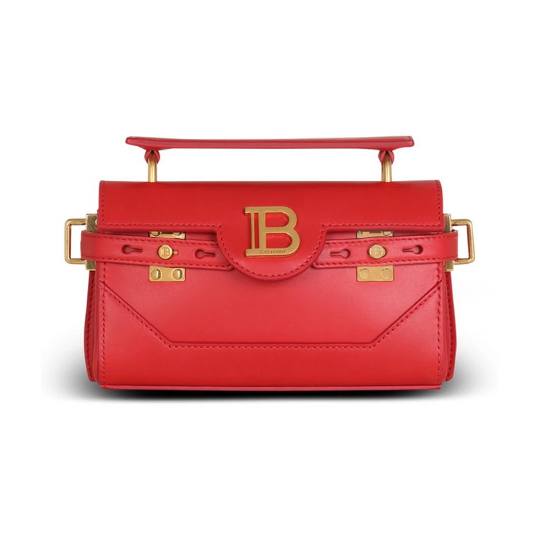 Smooth leather B-Buzz 19 bag Balmain