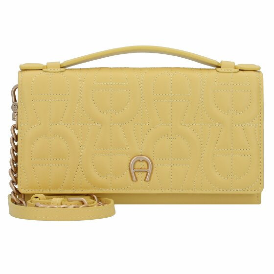 AIGNER Fashion Kopertówka Skórzany 18.5 cm garbanzo yellow