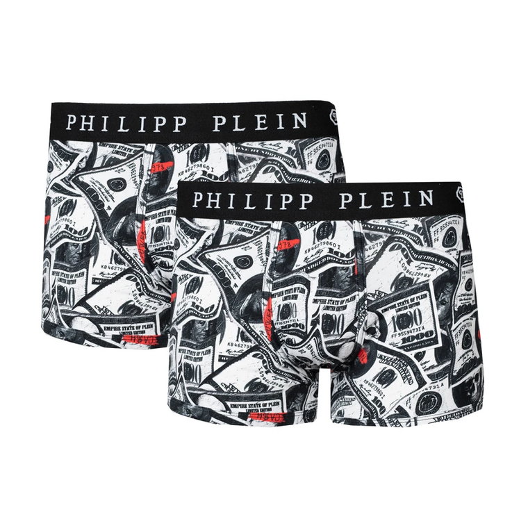 Dollar Logo Boxers Dwa Opakowania Philipp Plein