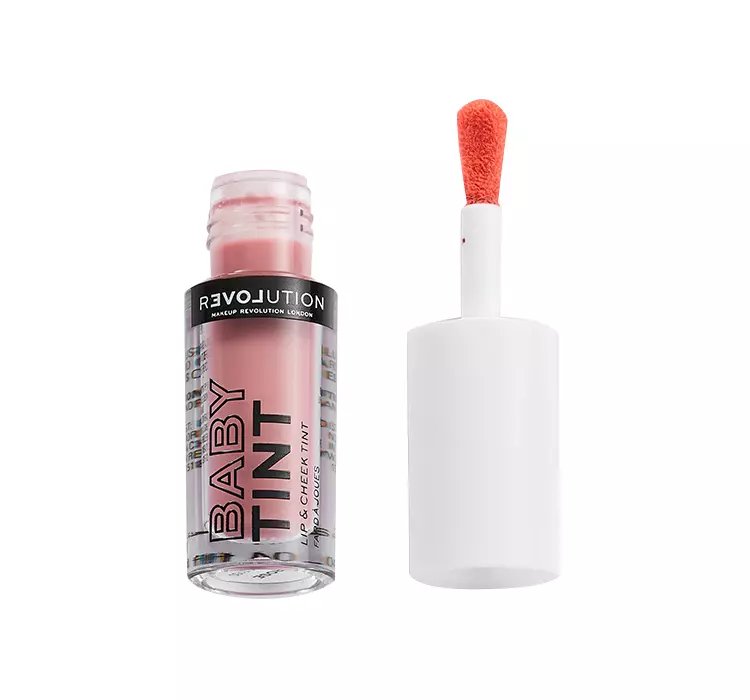 RELOVE BABY TINT MINI POMADKA DO UST I RÓŻ DO POLICZKÓW ROSE 1,4ML