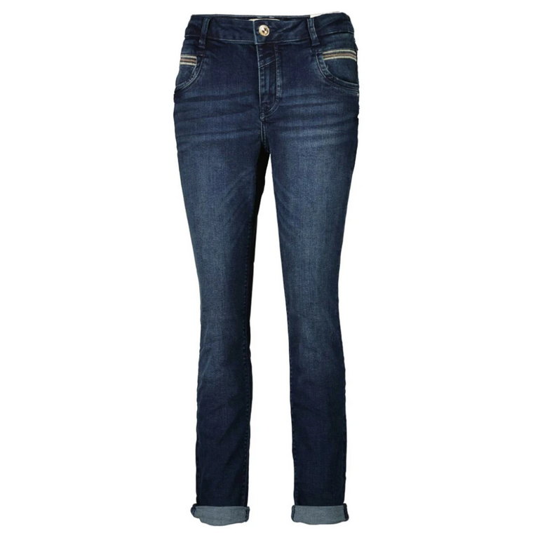 Stylowe Slim-Fit Cropped Jeans MOS Mosh