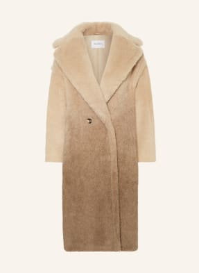 Max Mara Płaszcz Z Pluszowego Materiału Gatto Z Dodatkiem Alpaki beige