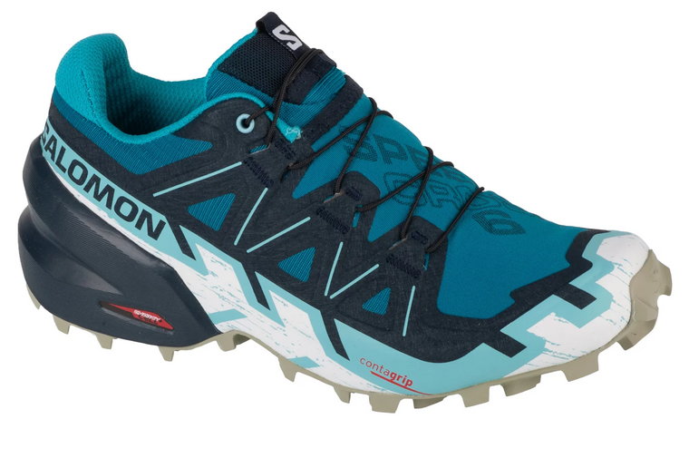 Salomon Speedcross 6 W 474662, Damskie, Niebieskie, buty do biegania, tkanina, rozmiar: 41 1/3