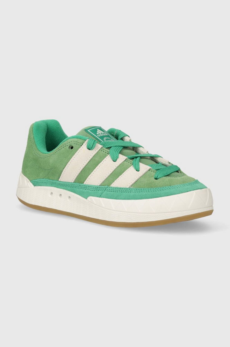 adidas Originals sneakersy zamszowe Adimatic kolor zielony ID8267