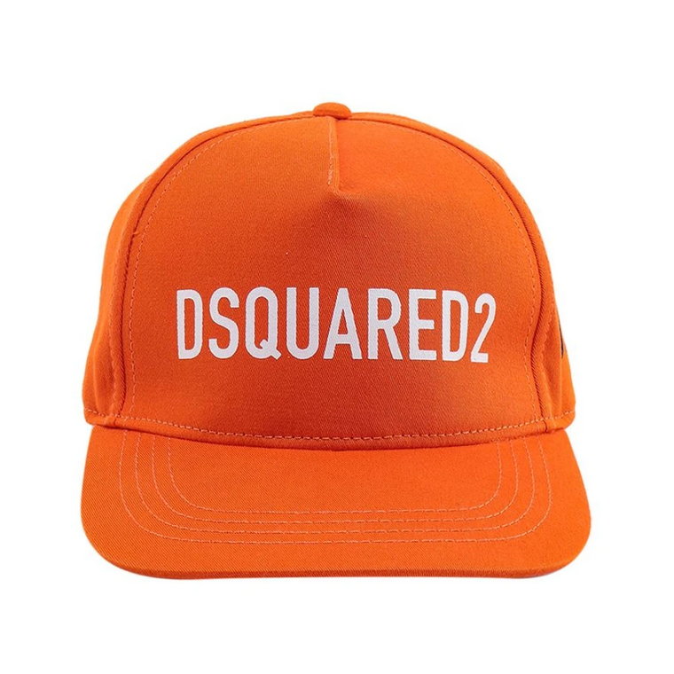 Organiczna Bawełniana Czapka z Logo Dsquared2