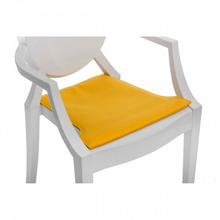 Poduszka na krzesło Royal żółta kod: 5902385715959