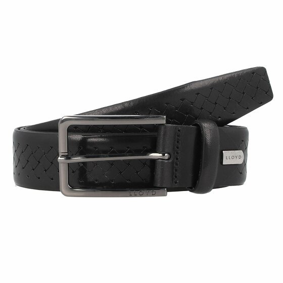 Lloyd Men's Belts Pas Skórzany schwarz 110 cm