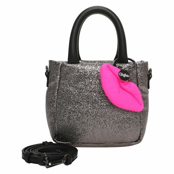 Buffalo Boxy24 Mini Torba Handbag 17.5 cm glitter dark grey